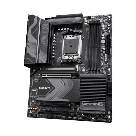Gigabyte | X670 GAMING X AX 1.0 M/B | Processor family AMD | Processor socket AM5 | DDR5 DIMM | Memory slots 4 | Supported hard - 4